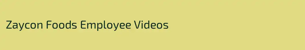 Zaycon Foods Employee Videos